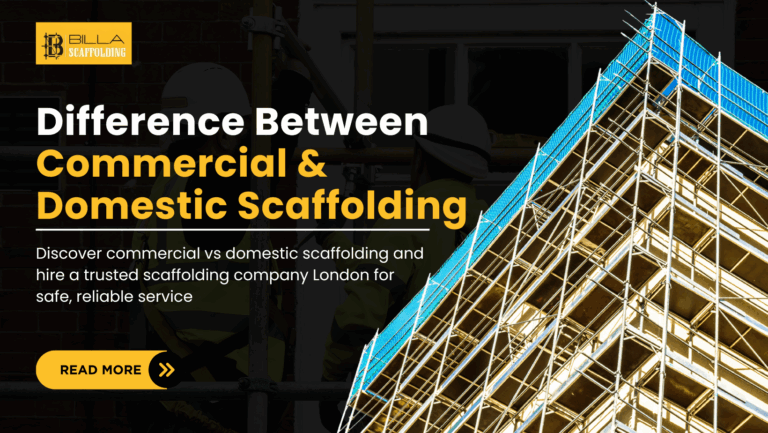 Difference Between Commercial and Domestic Scaffolding