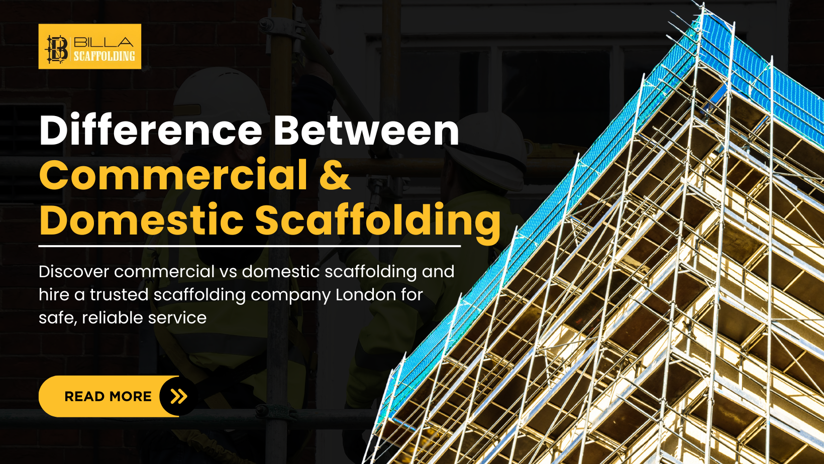 Difference Between Commercial and Domestic Scaffolding