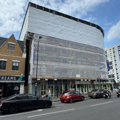 temporary roof installation