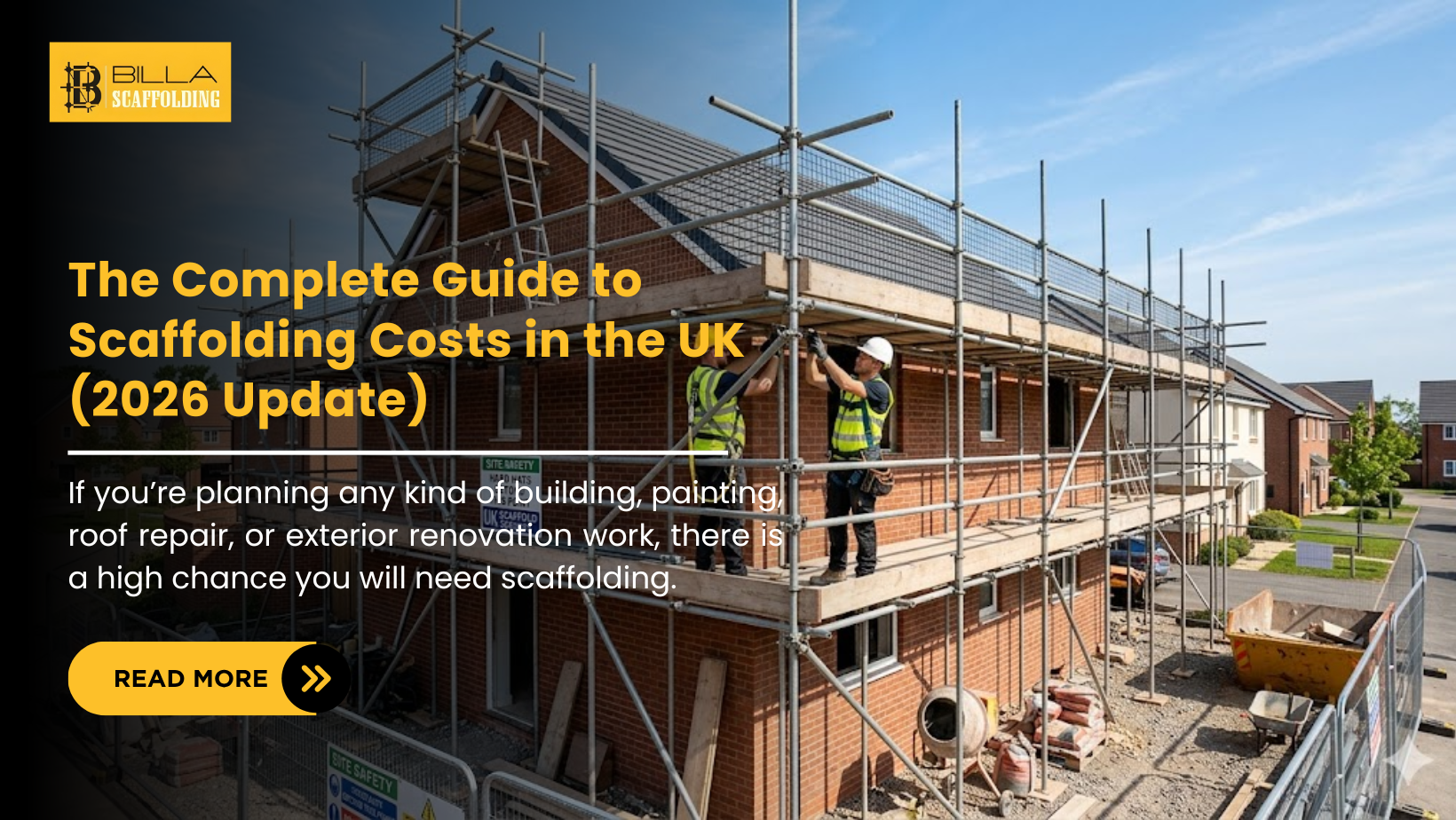 Complete Guide to Scaffolding Costs in the UK