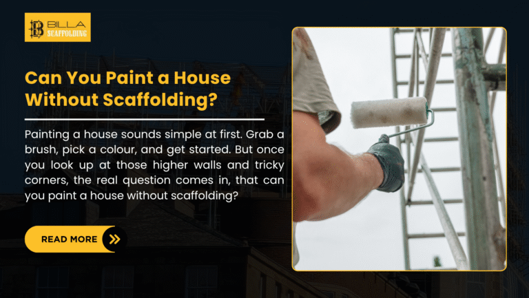 Can You Paint a House Without Scaffolding?