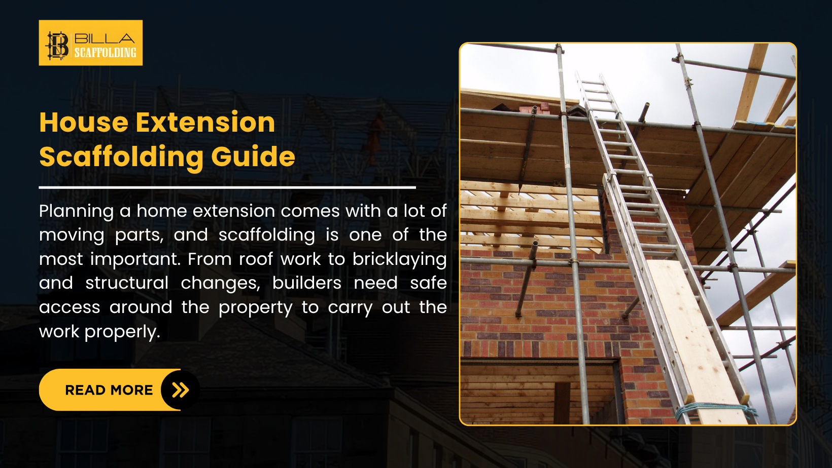 House Extension Scaffolding Guide