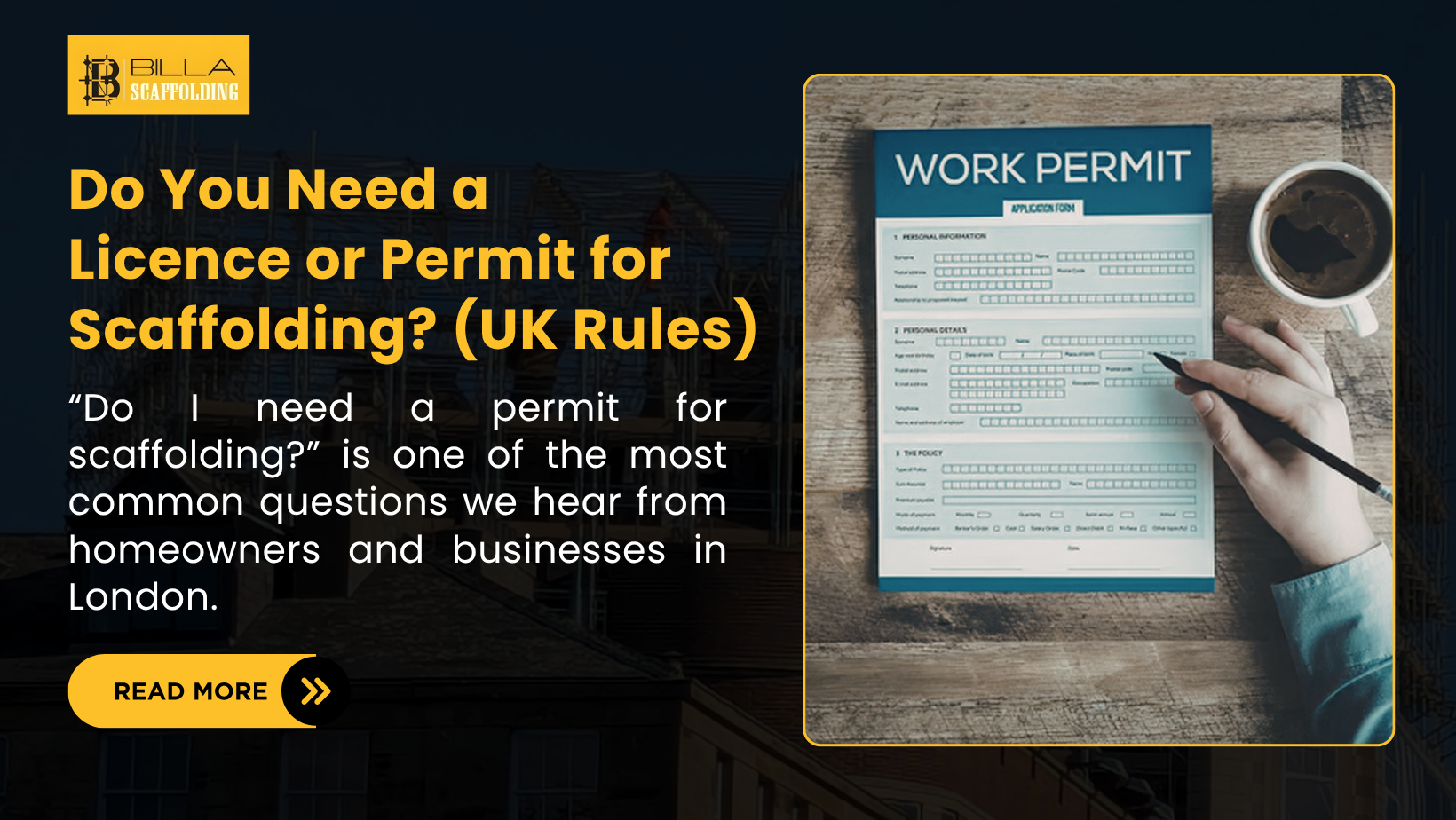 Do You Need a Licence or Permit for Scaffolding