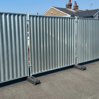 Temporary Fencing & Site Hoarding