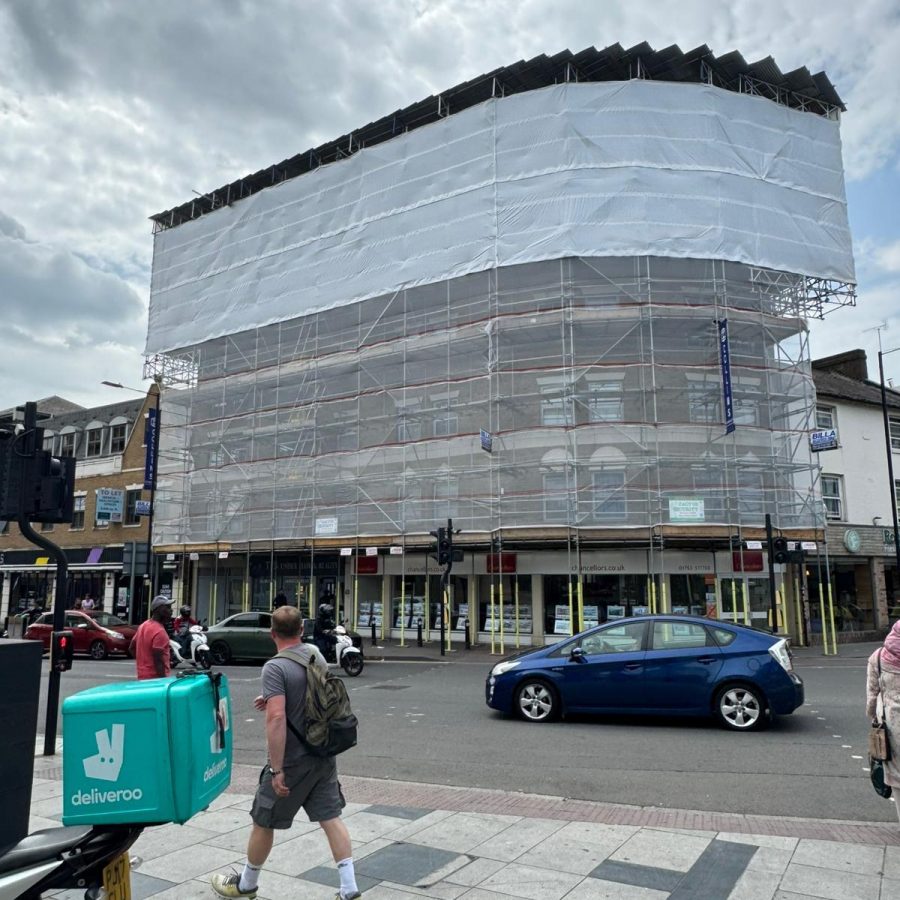 Temporary Roof Scaffolding