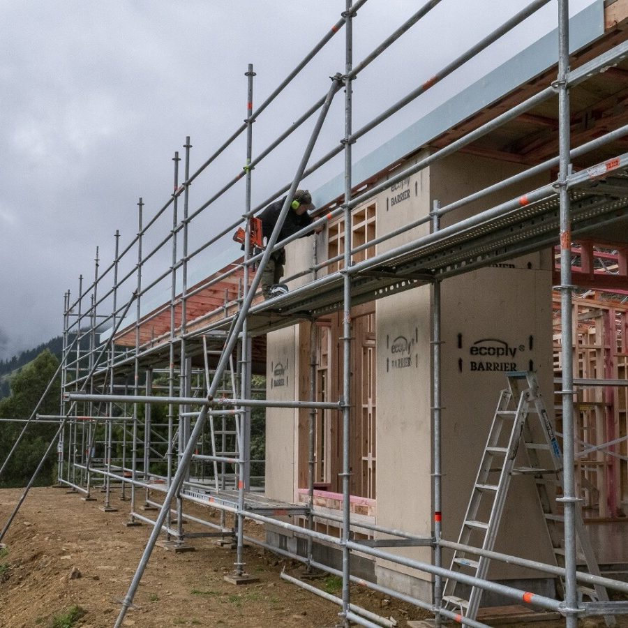Temporary Edge Protection Scaffolding systems
