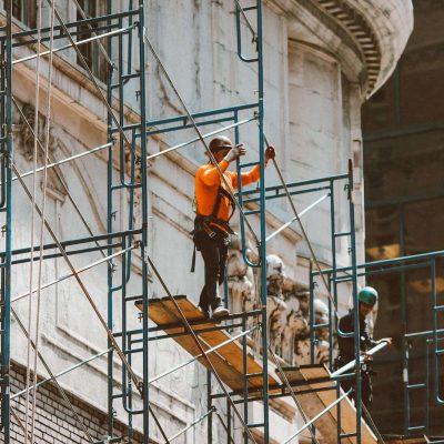 Scaffolding erection and dismantling